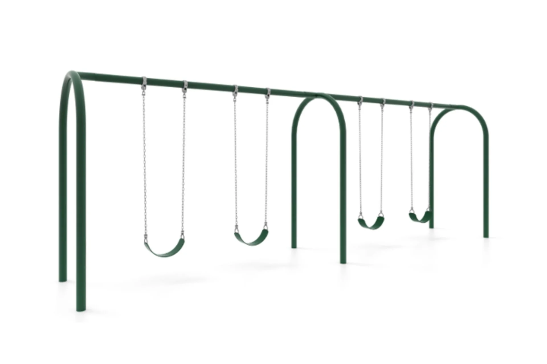 3.5 Inch Metal Post Arch Swing Set - Image 11