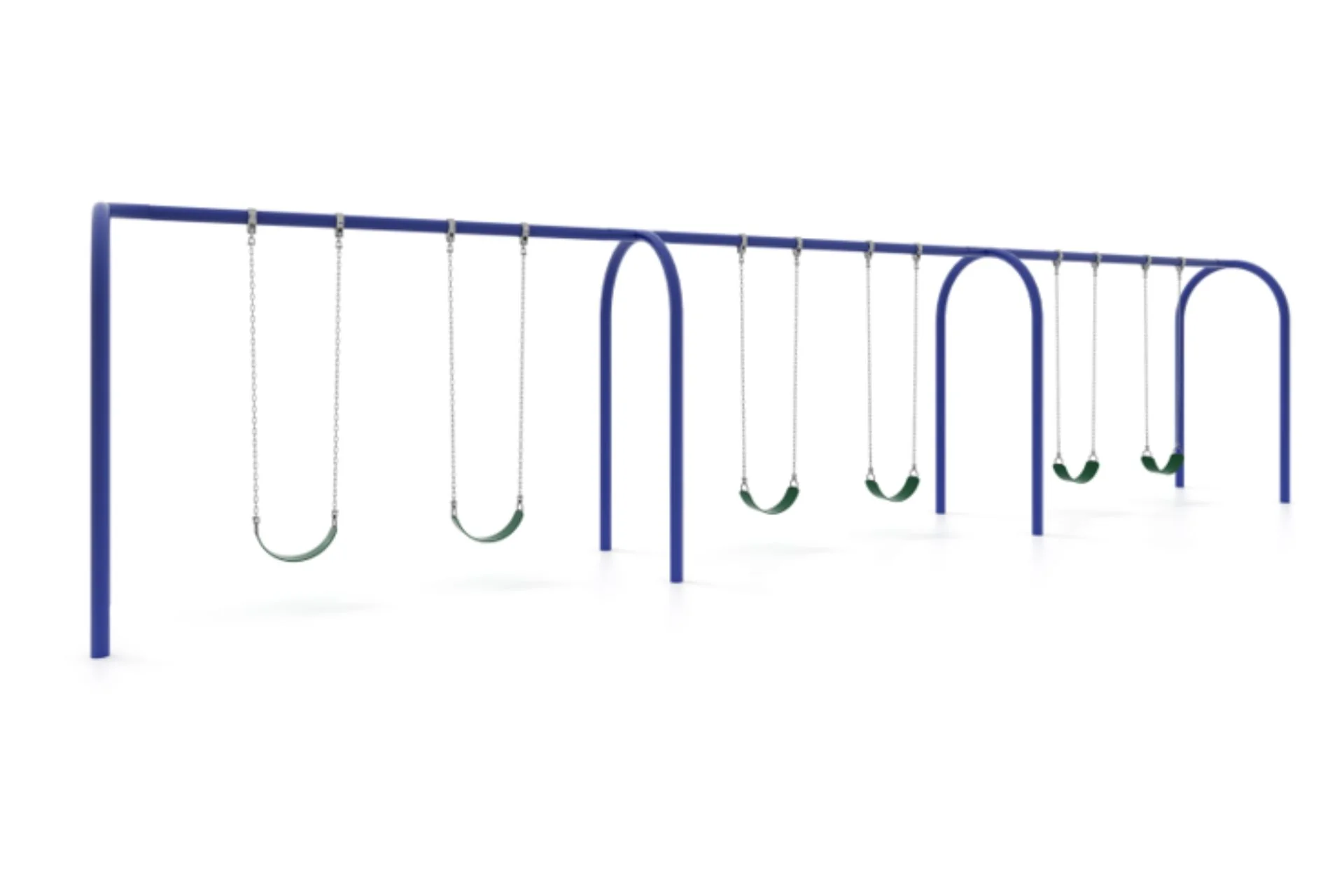 3.5 Inch Metal Post Arch Swing Set - Image 12