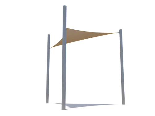 3 Point Sail Shade Structure - Image 6