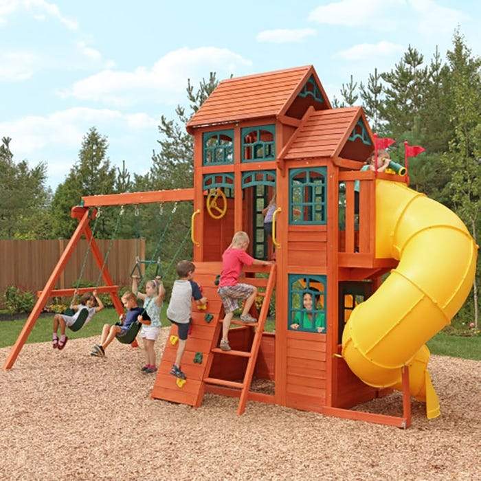 Canyon Ridge Wooden Swing Set - Image 3