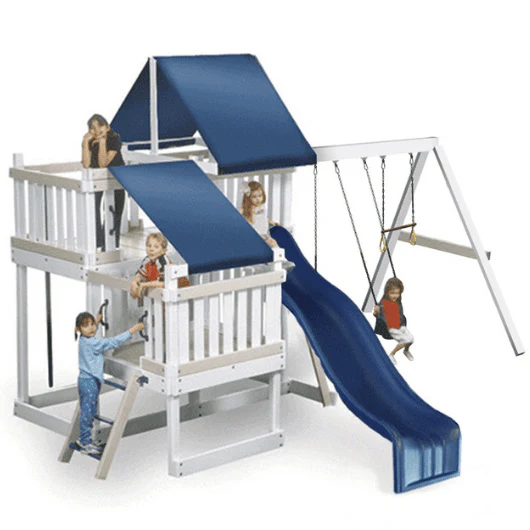 Congo Monkey Wooden Swing Set Design 2 - Image 3