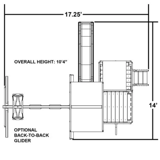 Congo Monkey Wooden Swing Set Design 2 - Image 5