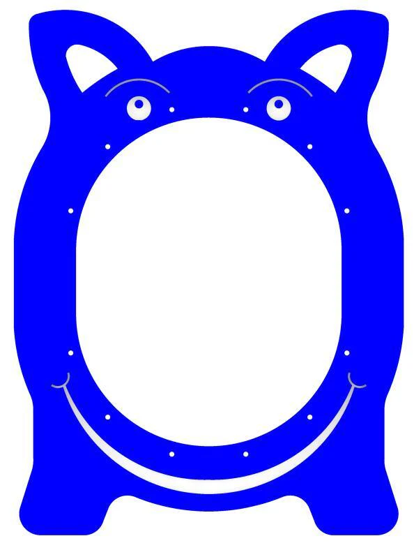 Double Straight Fun Crawl Tube With Animal Faces - Image 3