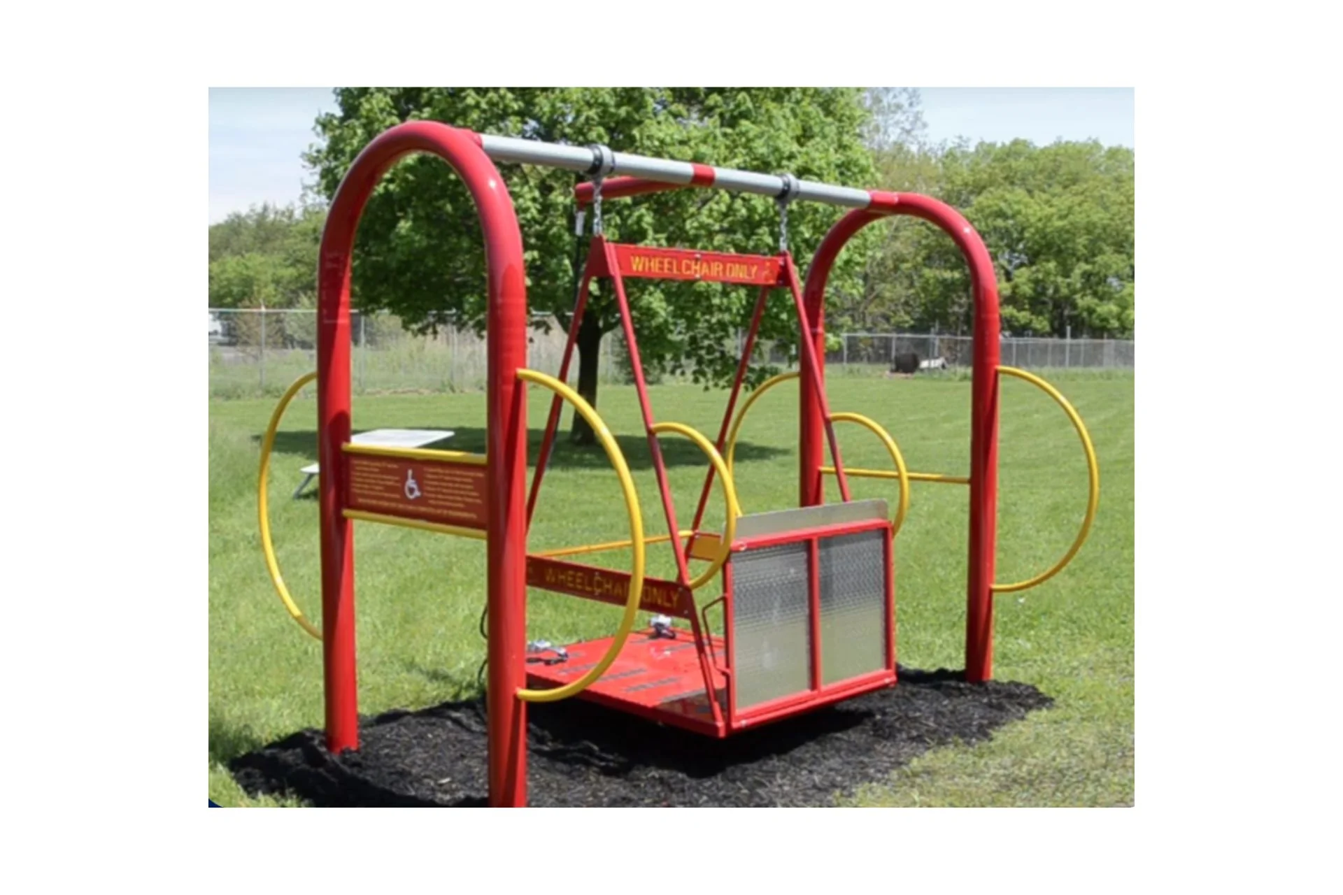 Freedom Glider ADA Accessible Swing Set Platform - Image 3