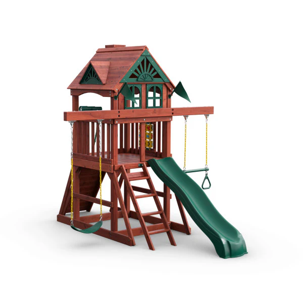 Five Star II Space Saver Wooden Swing Set - Image 9