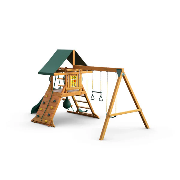 High Point Wooden Swing Set - Image 11