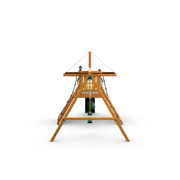 High Point Wooden Swing Set - Image 13