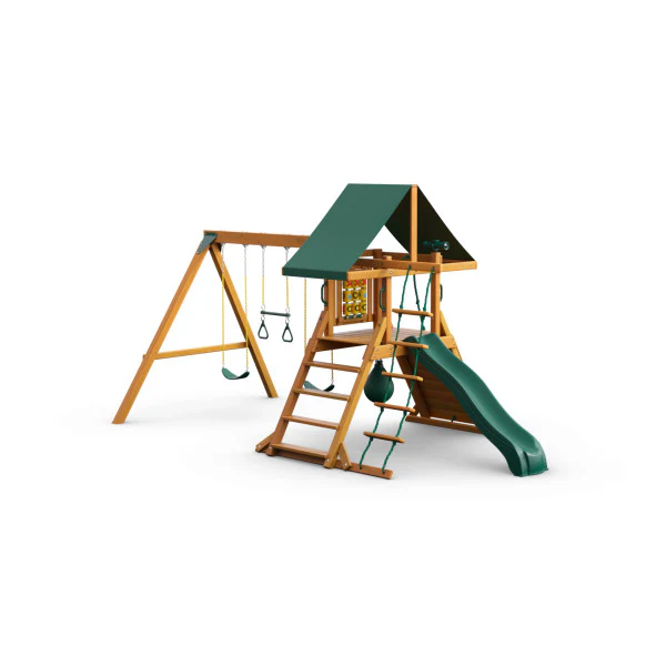 High Point Wooden Swing Set - Image 15