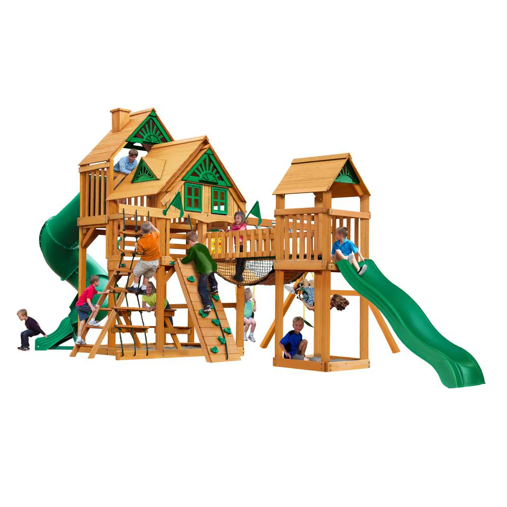 Treasure Trove I AP Wooden Swing Set - Image 17