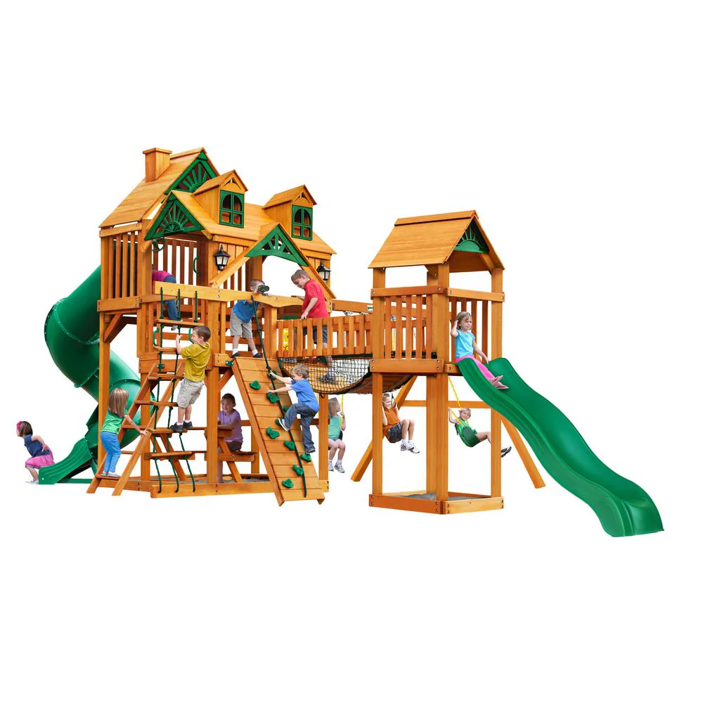 Treasure Trove I AP Wooden Swing Set - Image 18