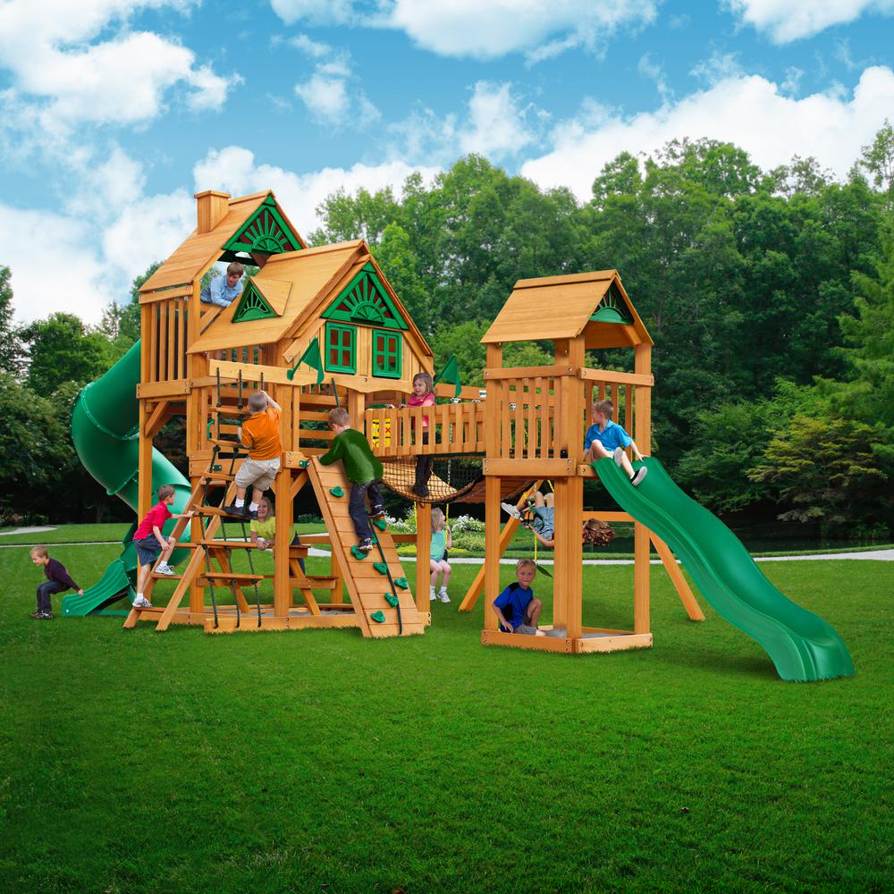 Treasure Trove I AP Wooden Swing Set - Image 5