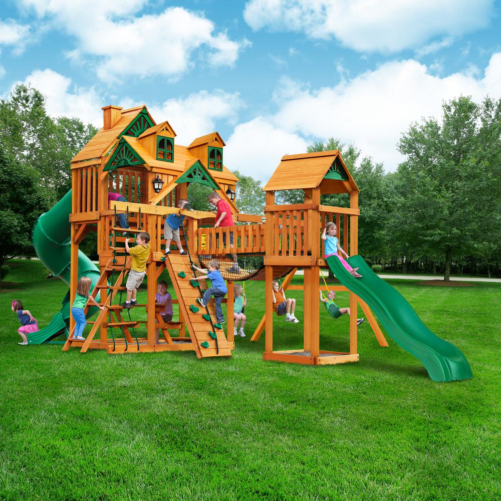 Treasure Trove I AP Wooden Swing Set - Image 6