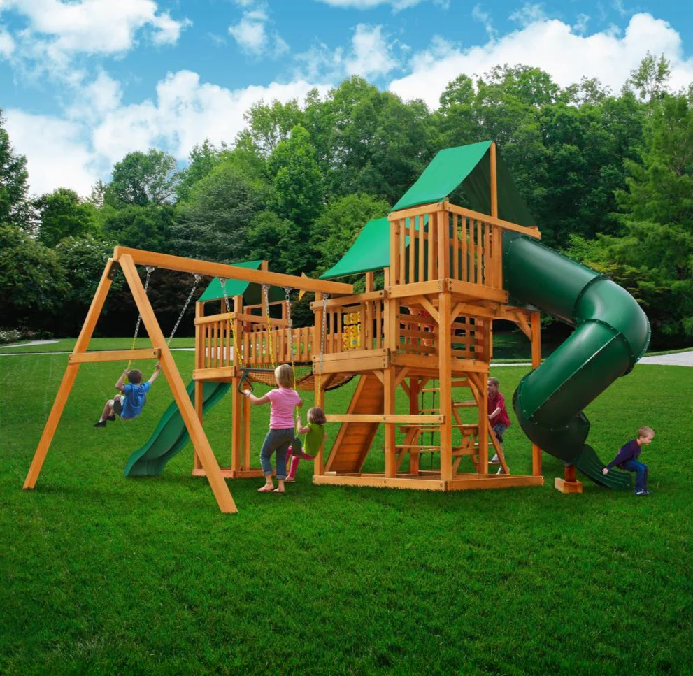 Treasure Trove I AP Wooden Swing Set - Image 8