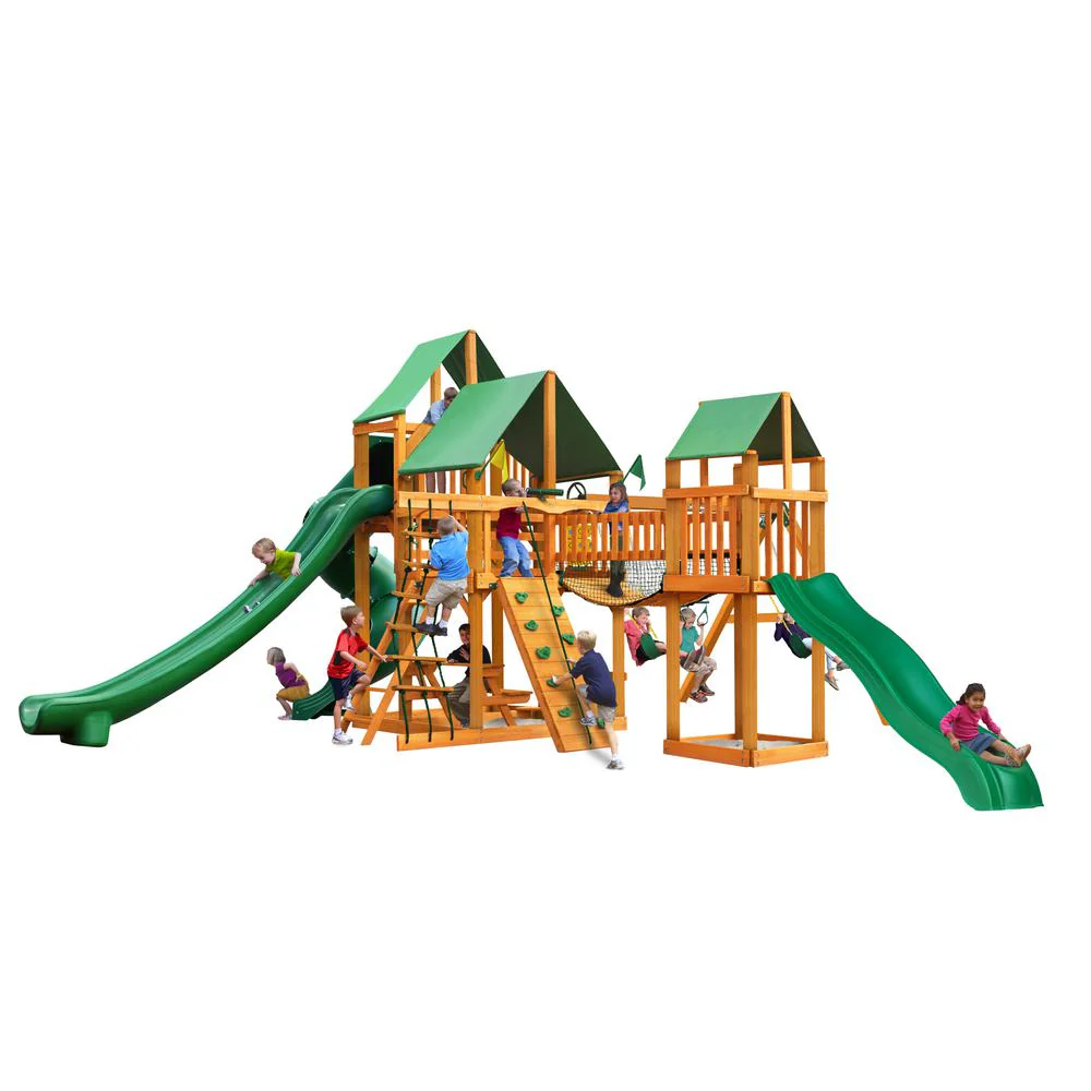 Treasure Trove II AP Wooden Swing Set - Image 14