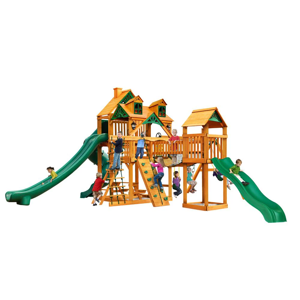 Treasure Trove II AP Wooden Swing Set - Image 15