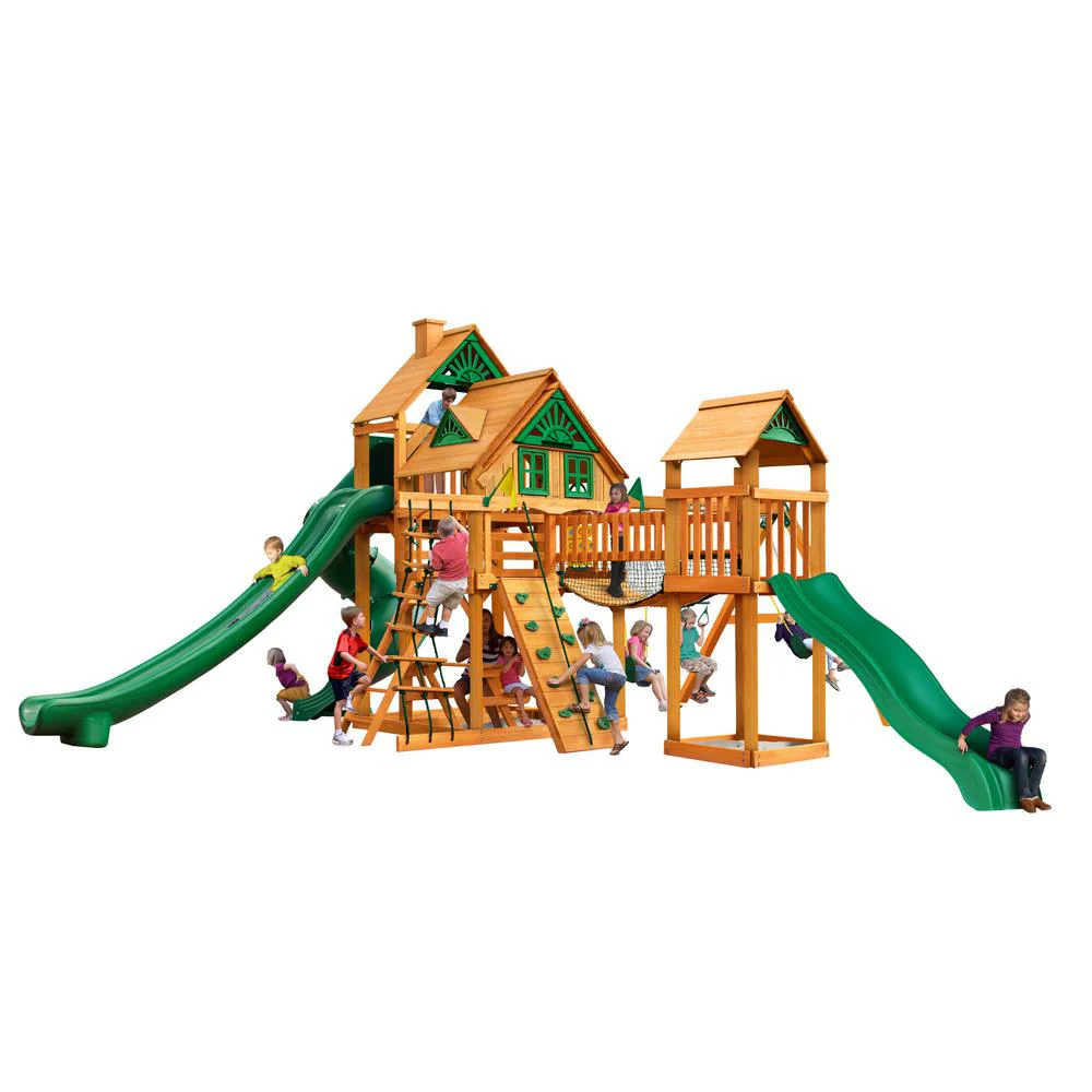Treasure Trove II AP Wooden Swing Set - Image 16