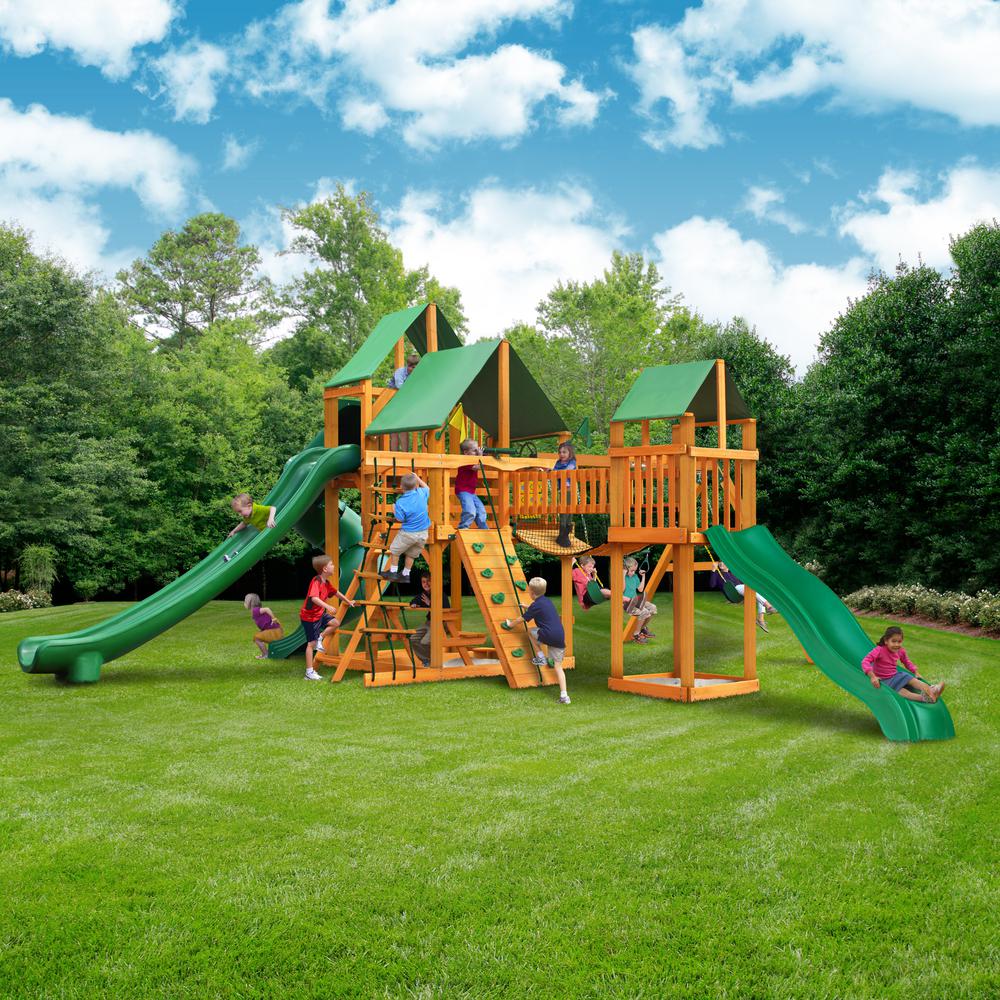 Treasure Trove II AP Wooden Swing Set - Image 3