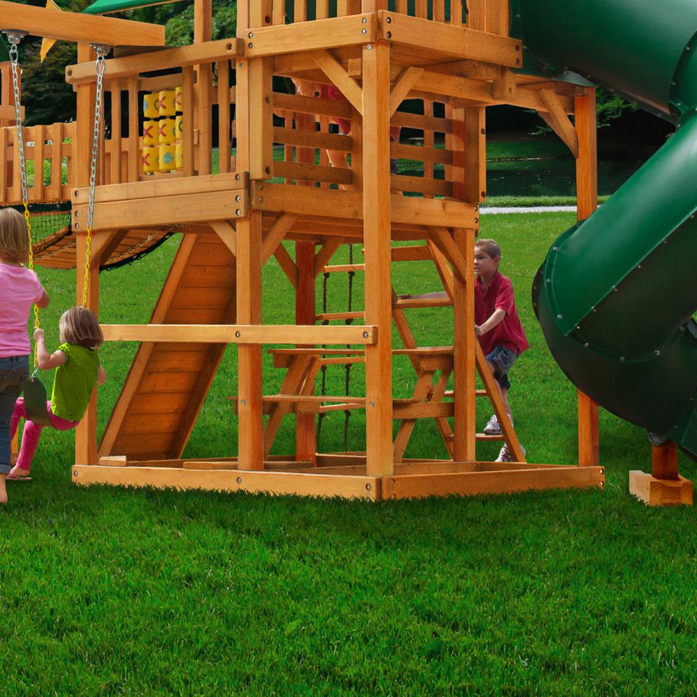 Treasure Trove II AP Wooden Swing Set - Image 9
