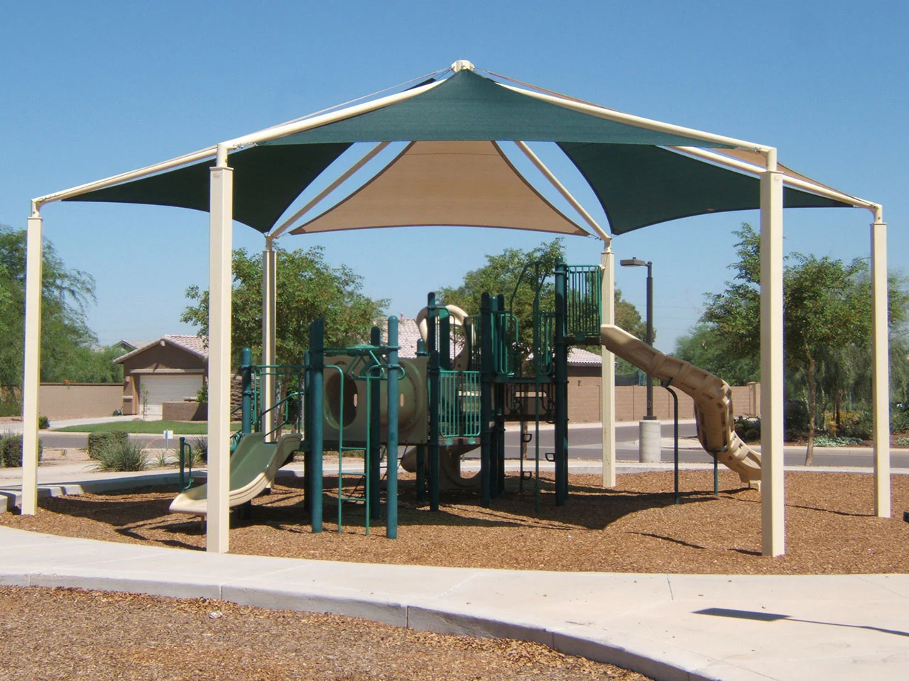 Hexagon Multi-panel Shade Structure - Image 5