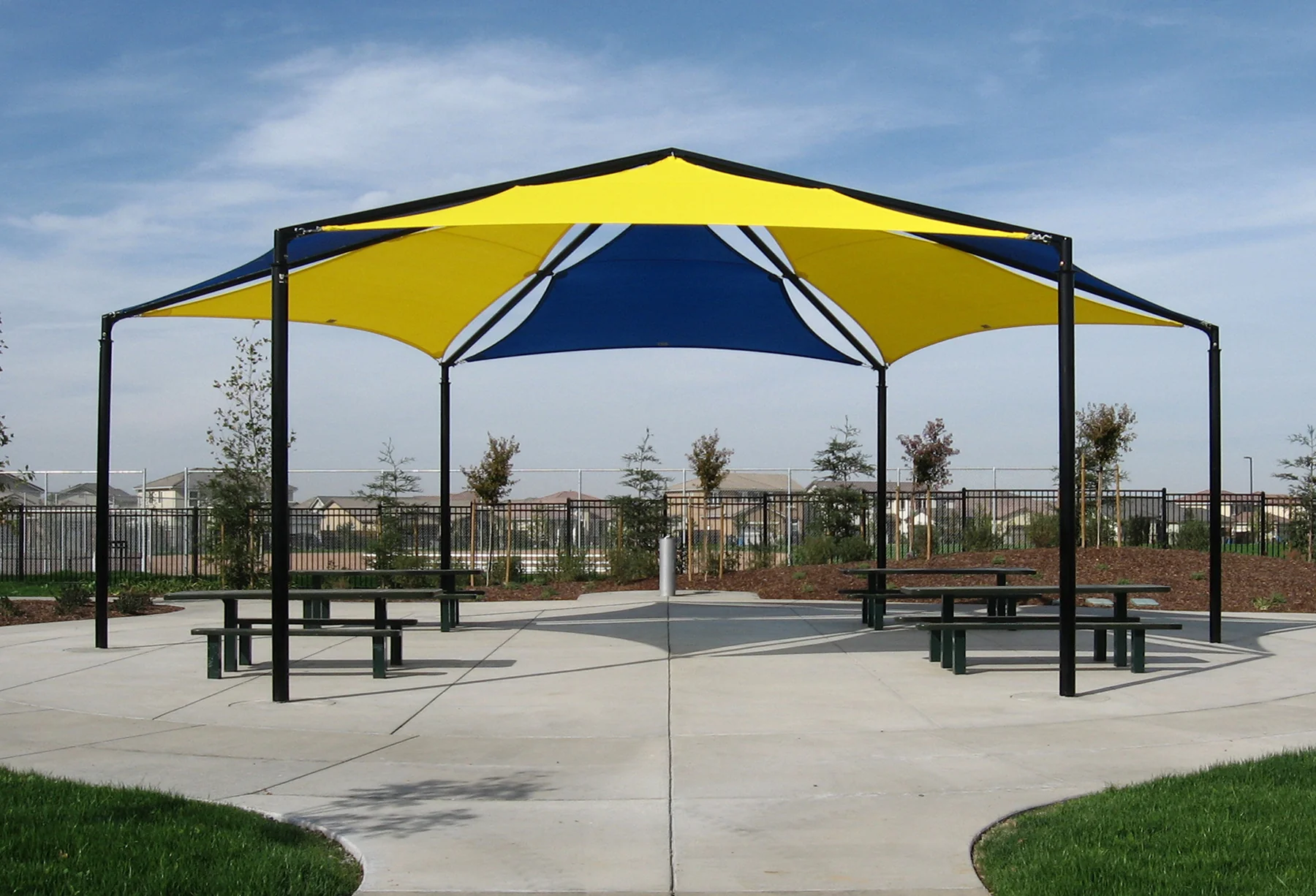 Hexagon Multi-panel Shade Structure - Image 6