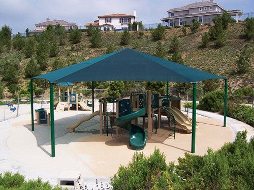 Hexagon Shade Structure with 6 Posts - Image 5