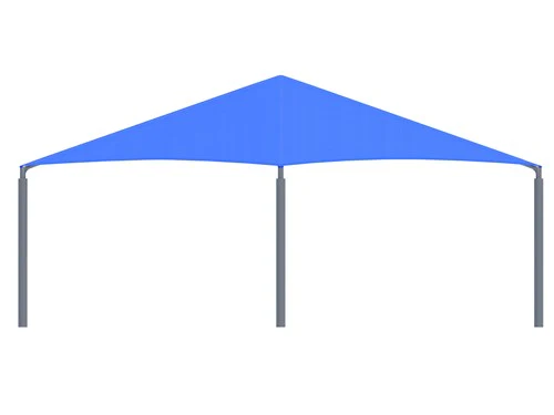 Hexagon Shade Structure with 6 Posts - Image 8