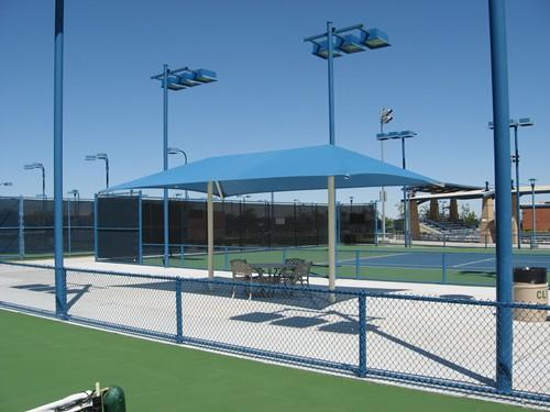Hip Roof Shade Structure with 2 Posts - Image 6
