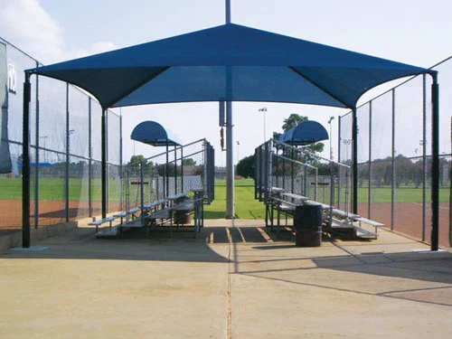 Hip Roof Shade Structure with 4 Posts and 9 Foot Entry - Image 4