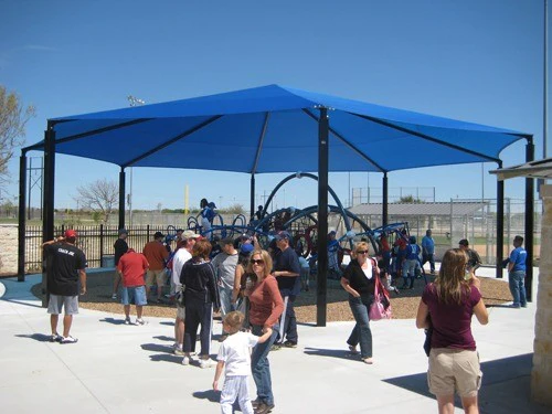 Octagon Shade Structure with 8 Posts - Image 3