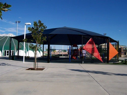 Octagon Shade Structure with 8 Posts - Image 4