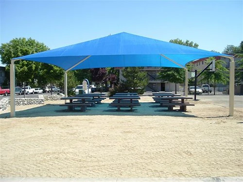Pyramid Roof Shade Structure - Image 4