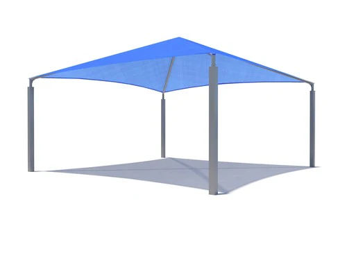 Pyramid Roof Shade Structure - Image 5