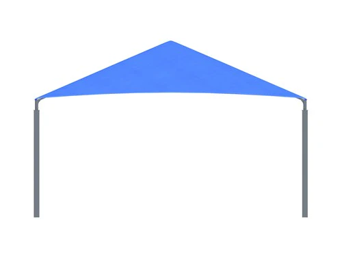 Pyramid Roof Shade Structure - Image 8