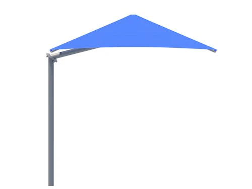 Single Post Pyramid Cantilever Shade Structure - Image 17