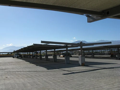Cantilever Wing Cabled Double Slanted Shade Structure - Image 3