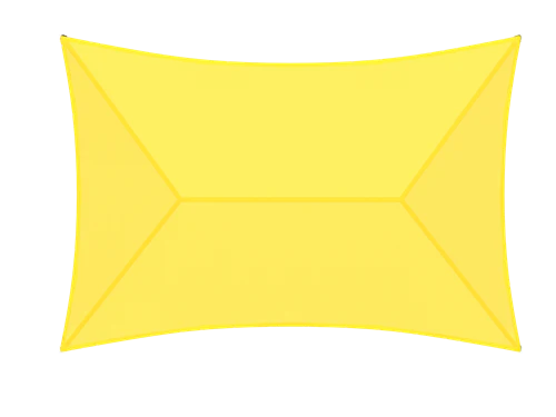 Slanted Hip Shade Structure with 4 Posts - Image 8