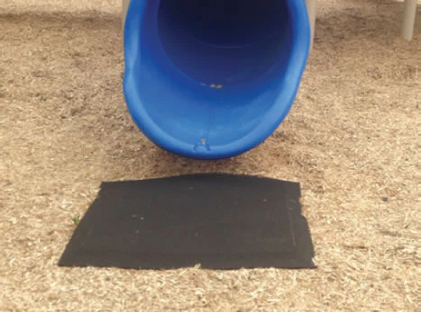 Swing and Slide Rubber Playground Mat, Set of 10 - Image 4