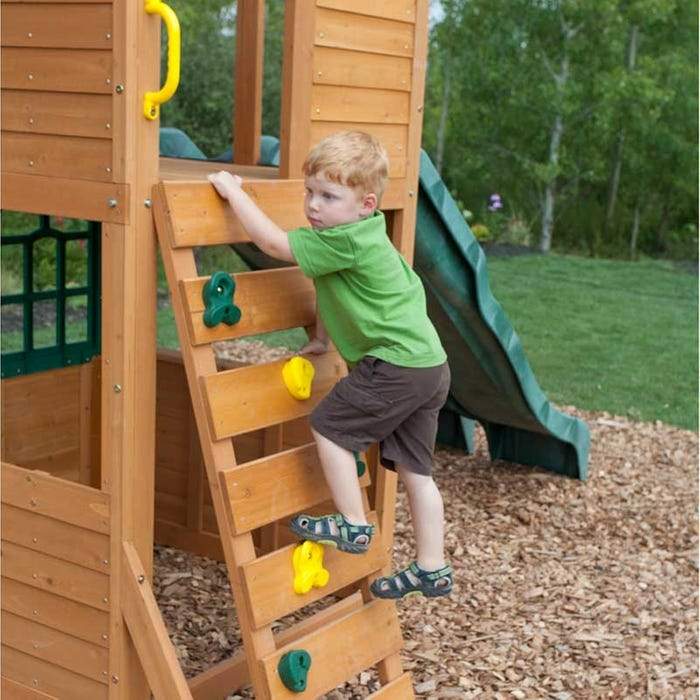 Treasure Cove Wooden Swing Set - Image 4
